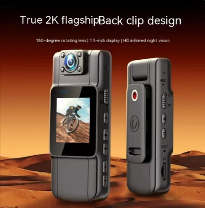 HD Action Camera – Night Vision & Card Recording